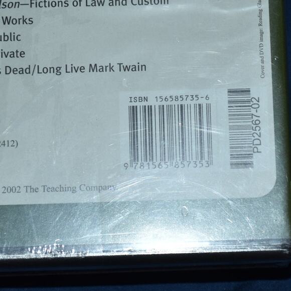 NEW The Great Courses: The Life and Work of Mark Twain Stephen Railton DVD/Book - Picture 5 of 5